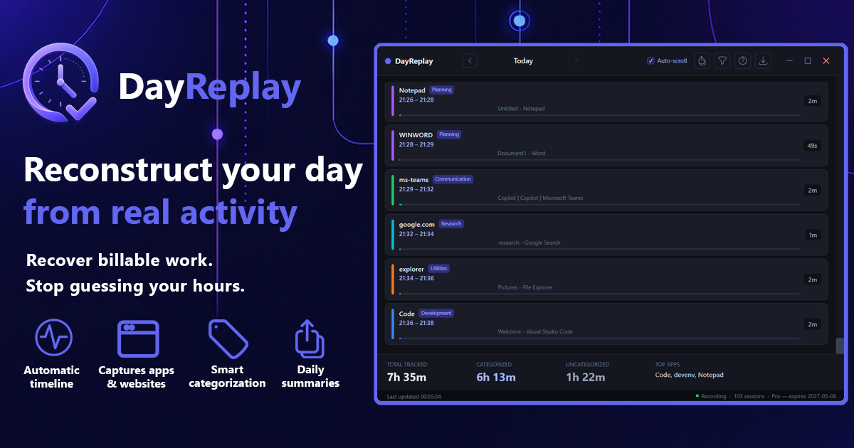 dayreplay.app image